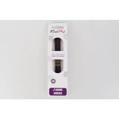 Спиці шкарпеткові 3.50mm-15cm J'adore Cubics, KnitPro