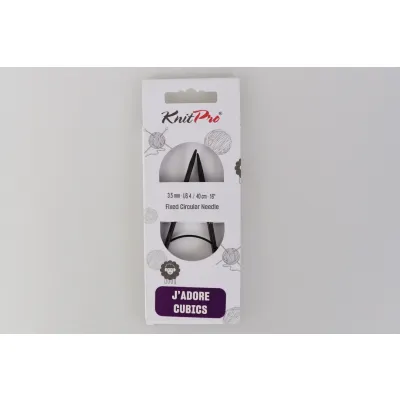 Спицы круговые 3.50мм-40см J'adore Cubics, KnitPro