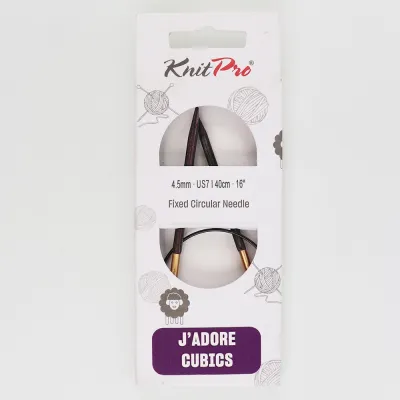 Спиці кругові 4.50мм-40см J'adore Cubics, KnitPro