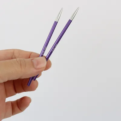 Спиці знімні укорочені 3.75mm Zing, KnitPro