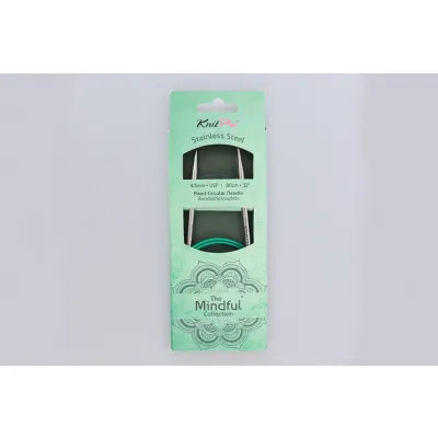 Спиці кругові 4.50мм-80см Mindful, KnitPro