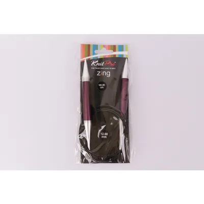 Кругові спиці 12.0мм-100см Zing, KnitPro