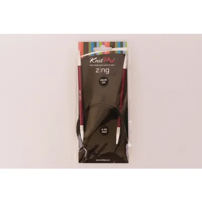 Кругові спиці 6.00мм-100см Zing, KnitPro