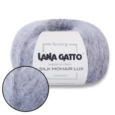 Lana Gatto Silk Mohair Lux / Лана Гатто Сілк Мохер Люкс, супер кид мохер з шовком