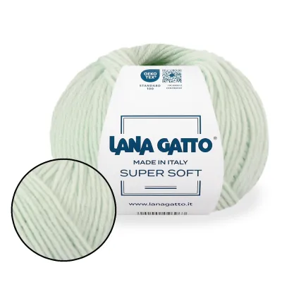 Lana Gatto Super Soft / Лана Гатто Супер Софт, пряжа шерсть мериноса 50г/125м
