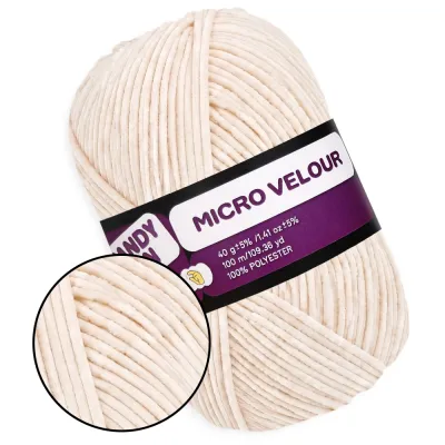 Candy-yarn Micro Velour, плюшевая пряжа для вязания игрушек, амигуруми, пледов