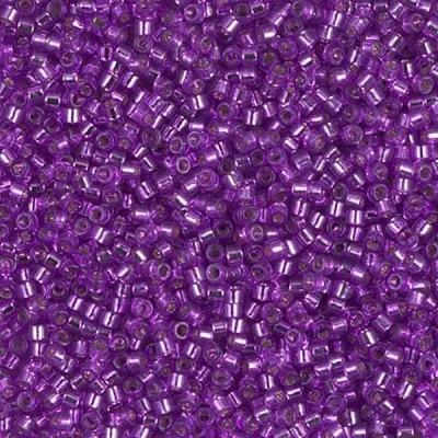 Бісер Miyuki Delica Beads 11/0, 5г, DB-1345, блискучий, фіолетовий
