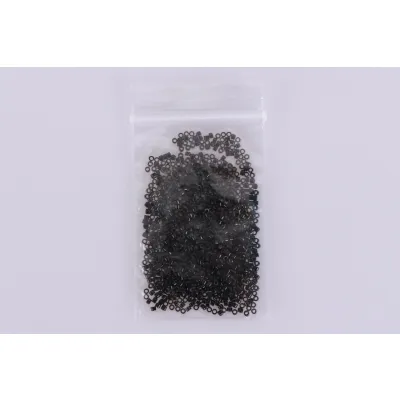 Бісер Miyuki Delica Beads 11/0, 5г, DB-10, натуральний, чорний