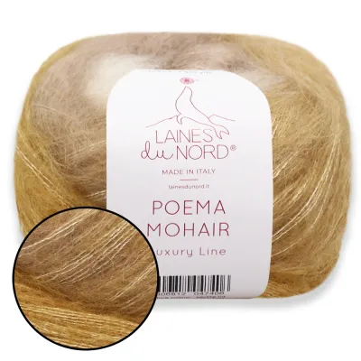 Пряжа Mondial Poema Mohair-кид мохер з градієнтом, Італія, для светрів та шалей