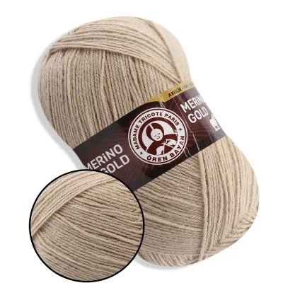 Madame Tricote Paris Merino Gold / Мадам Трикоте Меріно Голд, напіввовняна пряжа