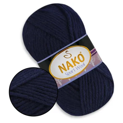 Nako Sport Wool, Сапфір №3088