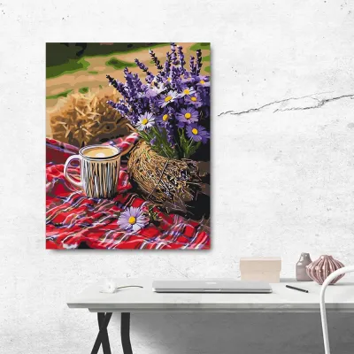Картини по номерам 40*50 "Кролик з морквою" №LW3517, Орігамі