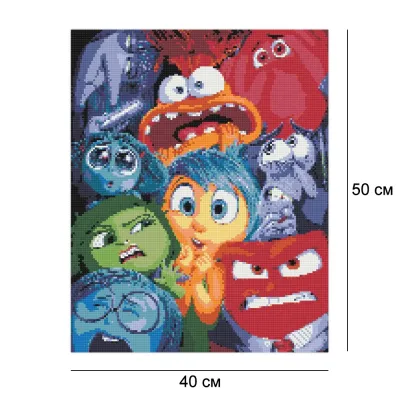 Алмазна мозайка 40*50 "Головоломка" №OD3149, Орігамі