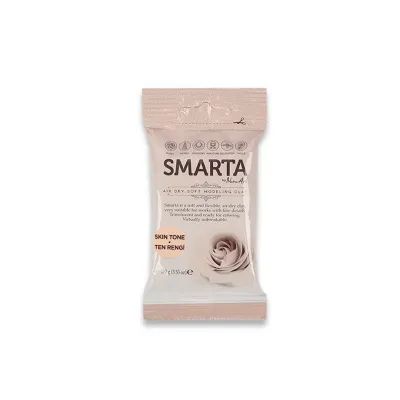 Пластика самозастывающая, телесная, 100 г, Smarta