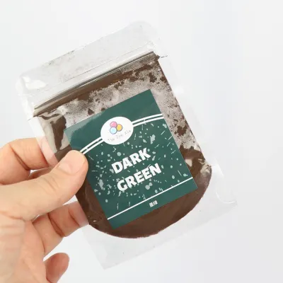 Порошкова фарба для тканини Темно-зелена (Dark green), 10 г—Tie Dye,фарбування бавовни та синтетики