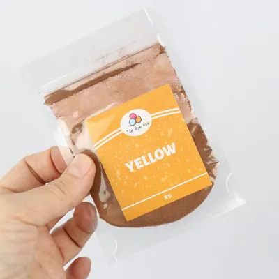Порошкова фарба для тканини Жовта (Yellow), 10 г—Tie Dye,фарбування бавовни та синтетики