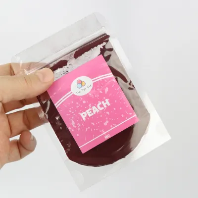 Порошковая краска для ткани Розовая/Peach, 10г, Китай