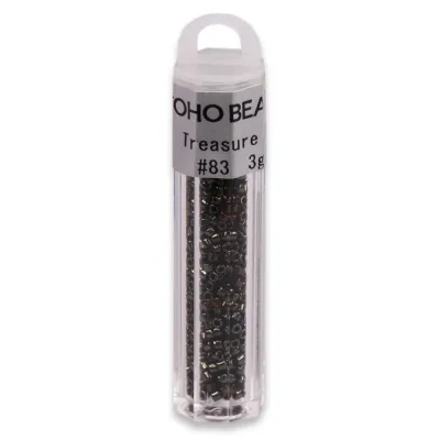 Бісер японський Toho Treasure 11/0, 3 г, TT-11-83, циліндричний, металік, коричневий