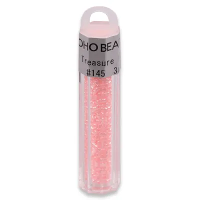 Бісер японський Toho Treasure 11/0, 3 г, TT-11-145, циліндричний, перламутровий, рожевий