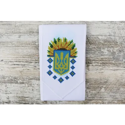 Бант на корзинку для вишивки "Патріотичний", БК_076, 140*11см, Virena