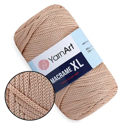 YarnArt Macrame XL / Макраме ХЛ, 250г/130м поліестеровий шнур 4мм
