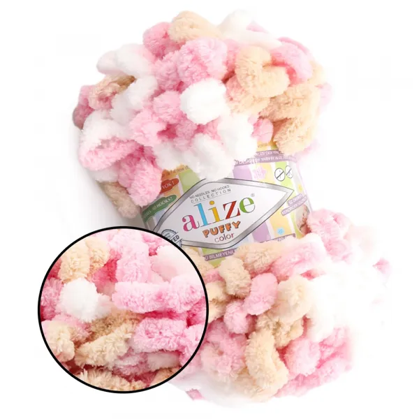 Alize Puffy Color, №6046 – купити | Candy Yarn