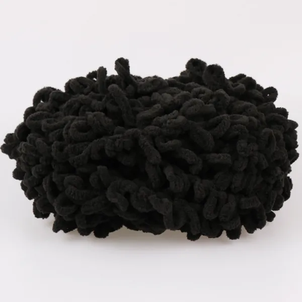 Alize Puffy Fine NEW, Чорний №1060 – купити | Candy Yarn