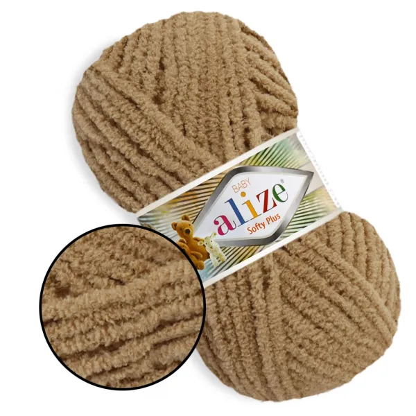Alize Softy Plus, Бежевий №199 – купити | Candy Yarn