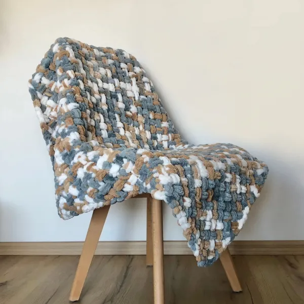 Упаковка Alize Puffy Color, №6529, 5шт – купить | Candy Yarn