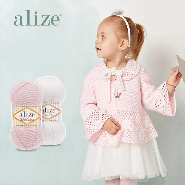 Alize Baby Best, Водяная зелень №19 – купить | Candy Yarn