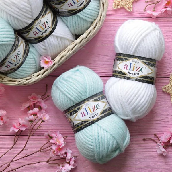 Alize Megafil Super Lana, Серо-бежевый №207 – купить | Candy Yarn