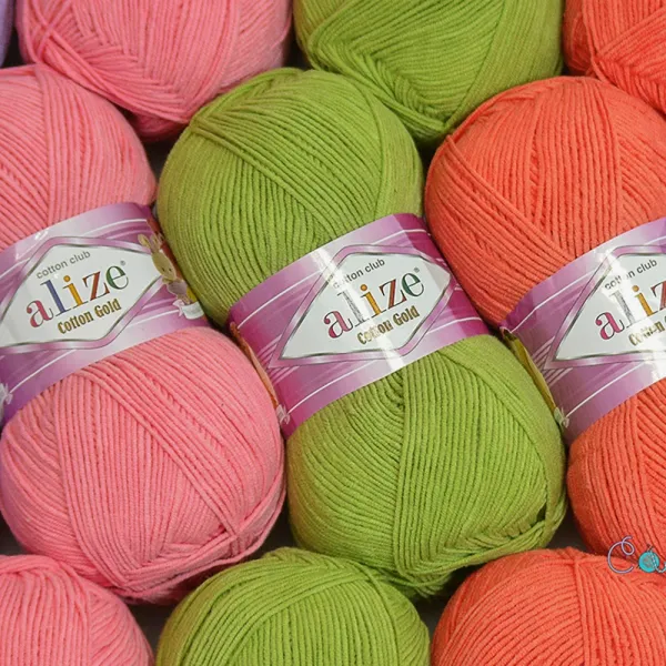 Alize Cotton Gold, Спаржа №103 – купить | Candy Yarn