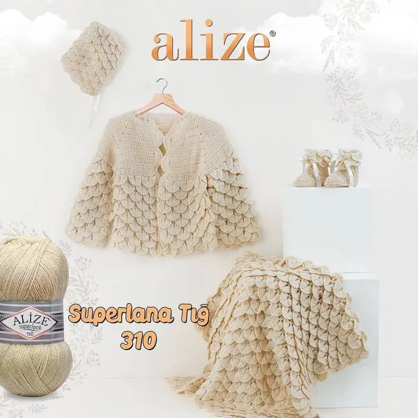 Alize Tig Super Lana, Лунный камень №698 – купить | Candy Yarn