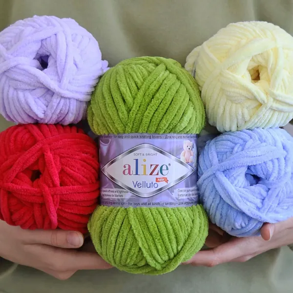 Alize Velluto, Каштан №26 – купити | Candy Yarn