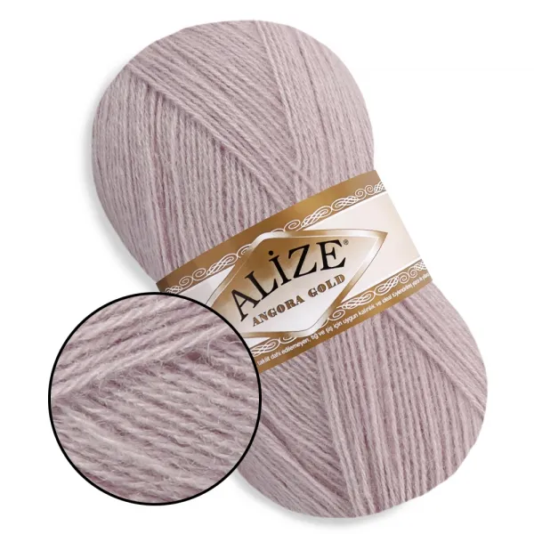 Alize Angora Gold, Пыльная роза №528 – купить | Candy Yarn