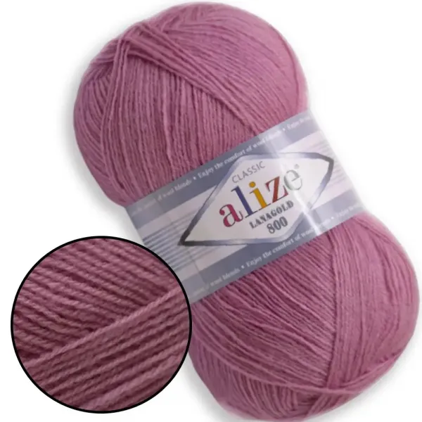 Alize 800 Lana Gold, Троянда №28 – купити | Candy Yarn