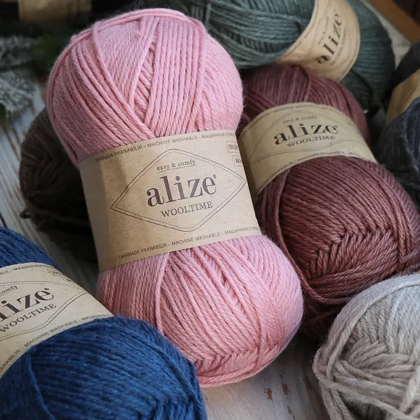 Alize Wooltime, Светло-серый №208 – купить | Candy Yarn
