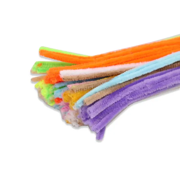 Набір синельної проволоки, асорті, 10 кольорів, 100 шт – купити | Candy Yarn