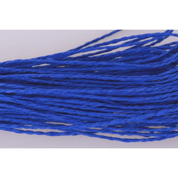 Паперовий шнур, однотонний, синій, 2мм, 30м, Китай – купити | Candy Yarn