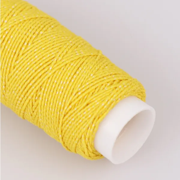 Нитка-резинка 0.6 мм, 20 м, желтая – купить | Candy Yarn