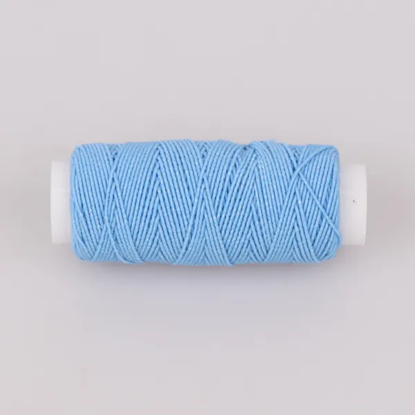 Нитка-гумка 0.6 мм, 20 м, блакитна – купити | Candy Yarn