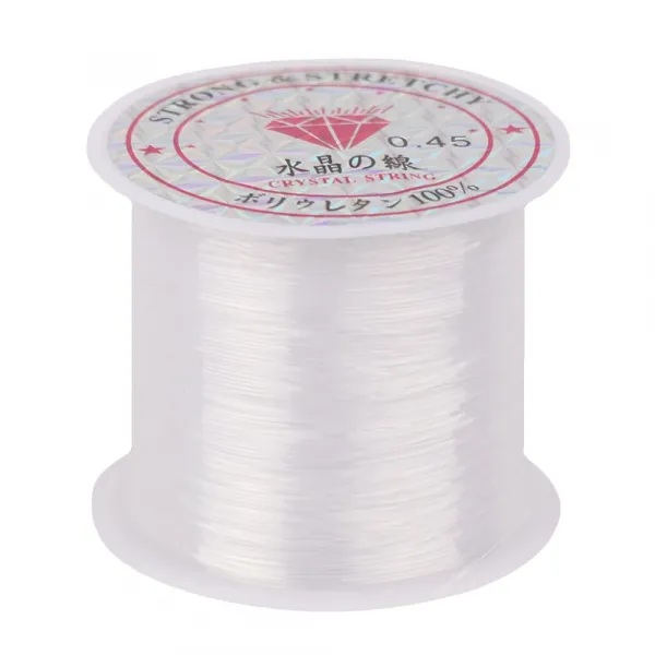Мононитка прозора (тонка волосінь), 0.45 мм, 25 м – купити | Candy Yarn