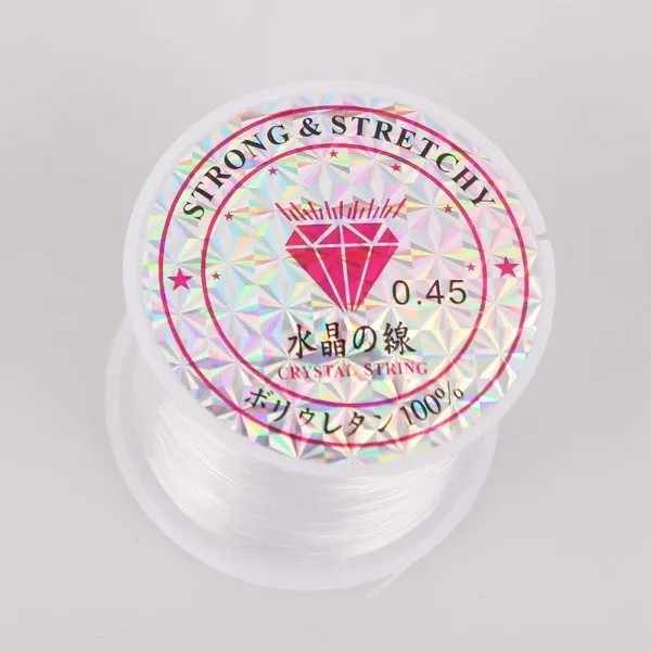 Мононитка прозора (тонка волосінь), 0.45 мм, 25 м – купити | Candy Yarn