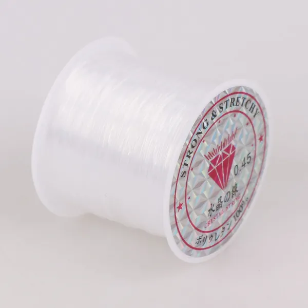 Мононитка прозора (тонка волосінь), 0.45 мм, 25 м – купити | Candy Yarn
