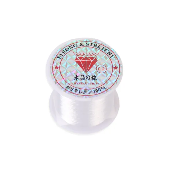 Мононитка прозора (тонка волосінь), 0.2 мм, 160 м – купити | Candy Yarn
