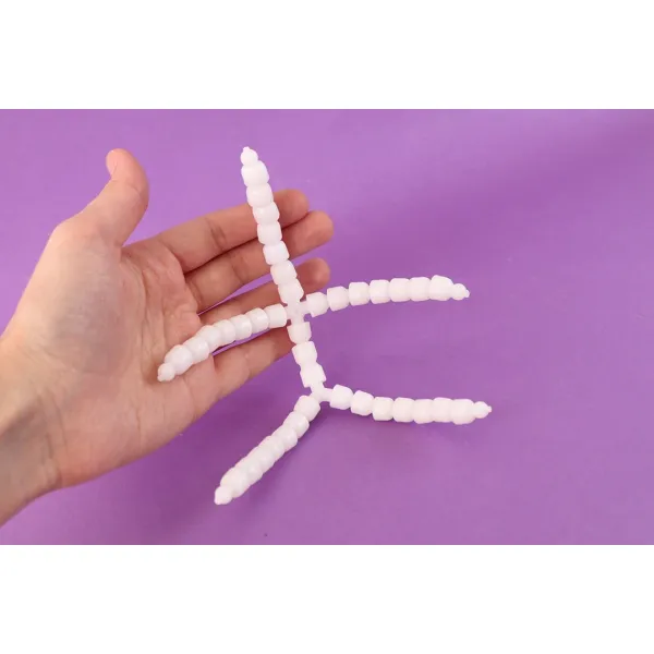 Каркас пластиковый для изготовления игрушек, гибкий, 15см – купить | Candy Yarn