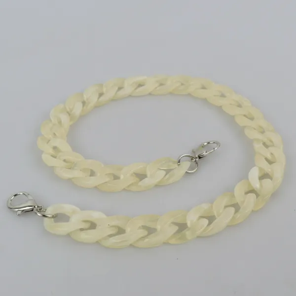 Ручка для сумки, ланцюжок, 60 см, диня, акрил – купити | Candy Yarn