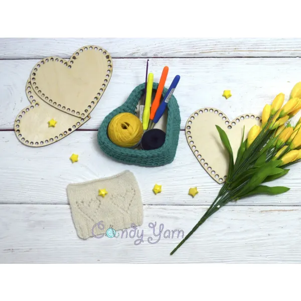 Деревянное донышко для корзин и сумок, круг, 15см – купить | Candy Yarn