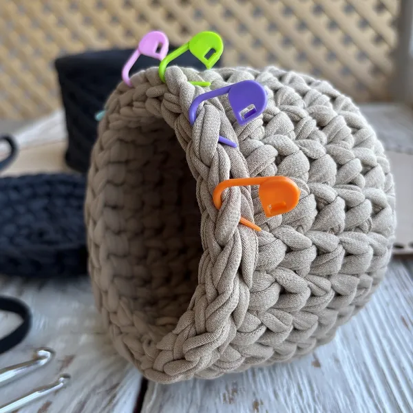 Деревянное донышко для корзин и сумок, елочка с гномом, 20см – купить | Candy Yarn