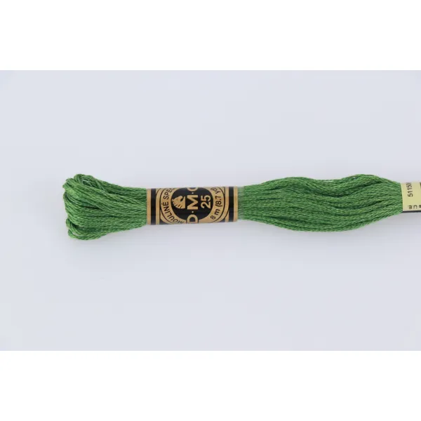 Нитка Муліне DMC, 117 №987 Зелений лісовий оч. – купити | Candy Yarn